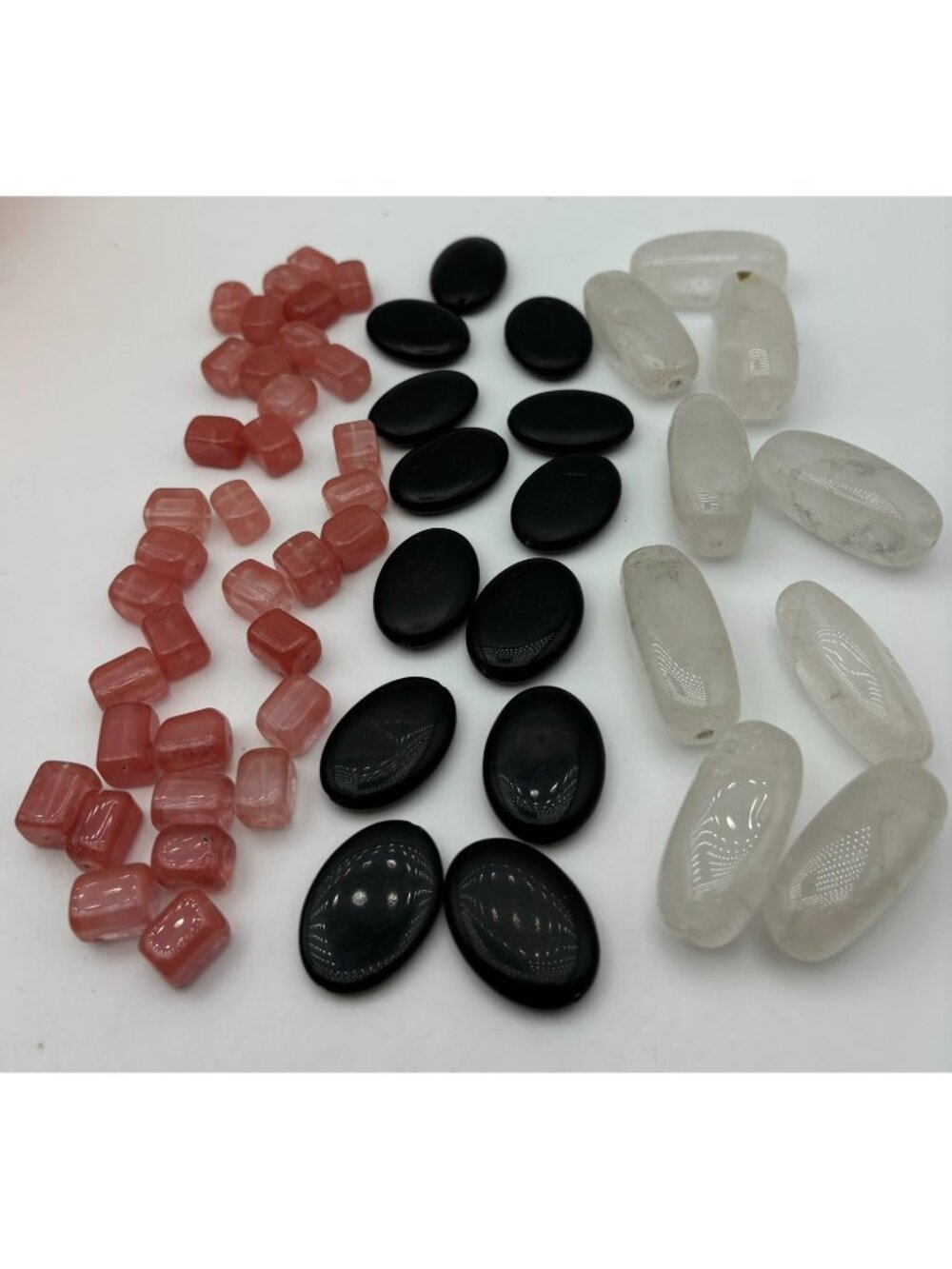 Artisan Quartz Obsidian Gemstone Loose Bead Lot
